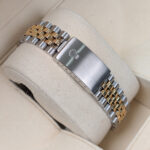 Rolex Datejust 16233 Steel And Yellow Gold  Aftermarket Black Diamond Dial 36mm Jubilee Bracelet - Image 5