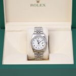 Rolex 16234 Datejust White Roman Stainless Steel Jubilee Bracelet 36mm - Image 2