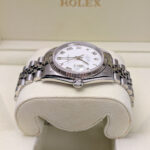 Rolex 16234 Datejust  White Roman Dial Stainless Steel Jubilee Bracelet - Image 3