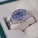 Rolex Submariner 116610 Oyster Perpetual Date Aftermarket Dial, Diamond Bezel and Lugs Watch - Image 3