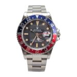 Rolex 16750 GMT-Master Pepsi Patina 40mm Oyster Watch