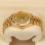 Rolex 36mm 18038 Day-Date 18K Yellow Gold Champagne Diamond Dial Watch - Image 3