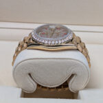 Rolex 36mm 18038 Day-Date Aftermarket Iced Out Dial and Bezel - Image 4