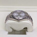 Rolex Day-date II 218239 Fluted Bezel Rhodium Roman Dial 41mm Watch - Image 3