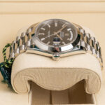 Rolex 228206 Day-Date Black Baguette 40mm Platinum Mens Watch - Image 3
