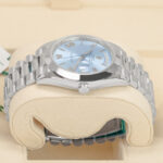 Rolex 228206 Day-Date Ice Blue Roman Dial 40mm Platinum Men’s Watch - Image 4
