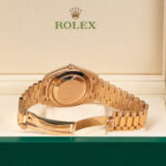Rolex Day-Date 228235-0002 President 40mm Rose Gold Chocolate Roman Dial Watch - Image 6