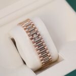 Rolex Day-Date 228235-0004 Sundust Baguette Dial 40mm Everose Gold Mens Watch - Image 7