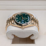 Rolex Day-Date 228238-0061 Green Roman Dial Yellow Gold President Bracelet - Image 3
