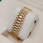 Rolex Day-Date 228238-0061 Green Roman Dial Yellow Gold President Bracelet - Image 5