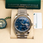 Rolex 228239-0007 Day-Date Blue Roman 40mm White Gold Men’s Watch - Image 3