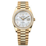 Rolex Day-Date 40mm 228348RBR-0046 White Mother-of-Pearl Dial President Watch