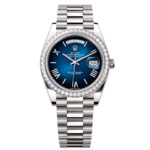 Rolex Day-Date 40mm 228349RBR-0045 Blue Ombré Dial President Bracelet