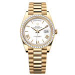 Rolex Day-Date 40mm 228398TBR-0033 White Dial President Watch