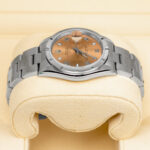 Rolex 15210 Oyster Perpetual Pink/Salmon Arabic Dial 34mm Stainless Steel Watch - Image 5
