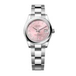 Rolex Datejust 278240-0013 31mm Pink Roman Domed Bezel Oyster Oystersteel