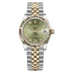Rolex Datejust 31mm 278273-0016 Stainless Steel and Yellow Gold Olive-Green