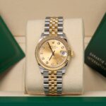 Rolex Datejust 31mm 278273-0026 Stainless Steel and Yellow Gold Champagne Diamond - Image 3