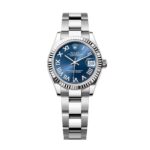 Rolex Datejust 278274-0033 Bright Blue Dial 31mm Fluted Bezel Oyster Bracelet