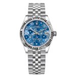 Rolex Datejust 278274-0036 Azzuro-Blue Dial 31mm Jubilee Watch