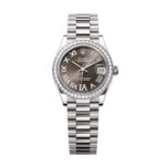 Rolex Datejust 31mm 278289RBR-0020 Dark Grey Dial White Gold President