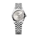 Rolex Datejust 278344RBR-0014 Silver Dial 31mm Domed Diamond Jubilee Watch