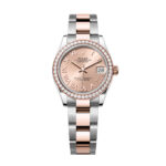 Rolex Datejust 278381RBR-0001 Rosé Roman Dial Diamond-Set Bezel 31mm