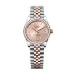 Rolex Datejust 278381RBR-0002 Rosé Roman 31mm Dial Diamond-Set Bezel Jubilee Bracelet Watch
