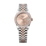 Rolex Datejust 278381RBR-0010 Rosé Dial Diamond-Set Bezel 31mm