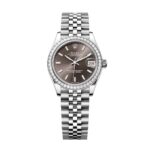 Rolex Datejust 278384RBR-0020 Dark Grey 31mm Dial Jubilee Watch