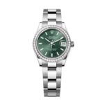 Rolex Datejust 278384RBR-0021 Mint Green 31mm Dial Oyster Watch