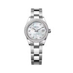 Rolex Lady-Datejust 28mm 279384RBR-0012 White Mother-of-Pearl Dial Oyster Bracelet