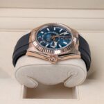 Rolex 326235 Sky-Dweller Rose Gold Aftermarket Blue-Green Dial 42mm Oysterflex - Image 4