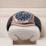 Rolex 326235 Sky-Dweller Rose Gold Aftermarket Blue-Green Dial 42mm Oysterflex - Image 5