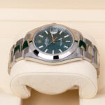 Rolex Datejust 126300 Mint Green Fluted Motif Dial Stainless Steel Oyster Bracelet Watch - Image 5