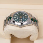 Rolex Datejust 126300 Mint Green Fluted Motif Dial Stainless Steel Oyster Bracelet Watch - Image 4