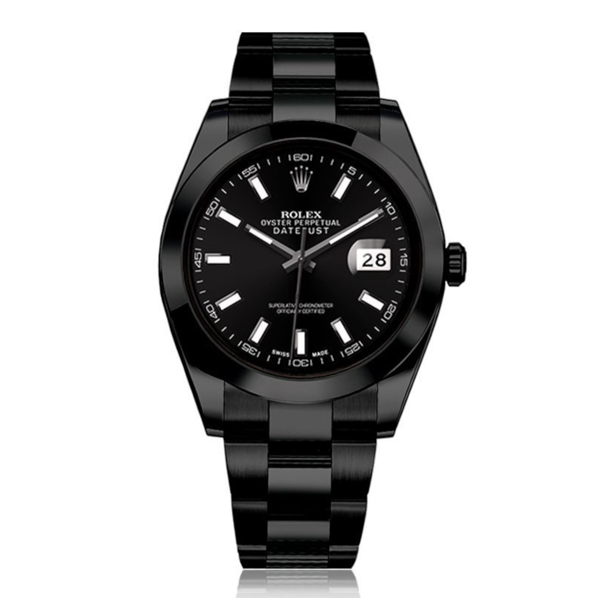 Rolex-Datejust-II-116300-PVD-Black-Dial-Oyster-Bracelet.jpeg Rolex Datejust II 116300 PVD Black Dial Oyster Bracelet - Image 1