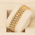 Rolex Day-Date 128238-0069 36mm 18K Yellow Gold President Green Ombré Diamond Dial - Image 6