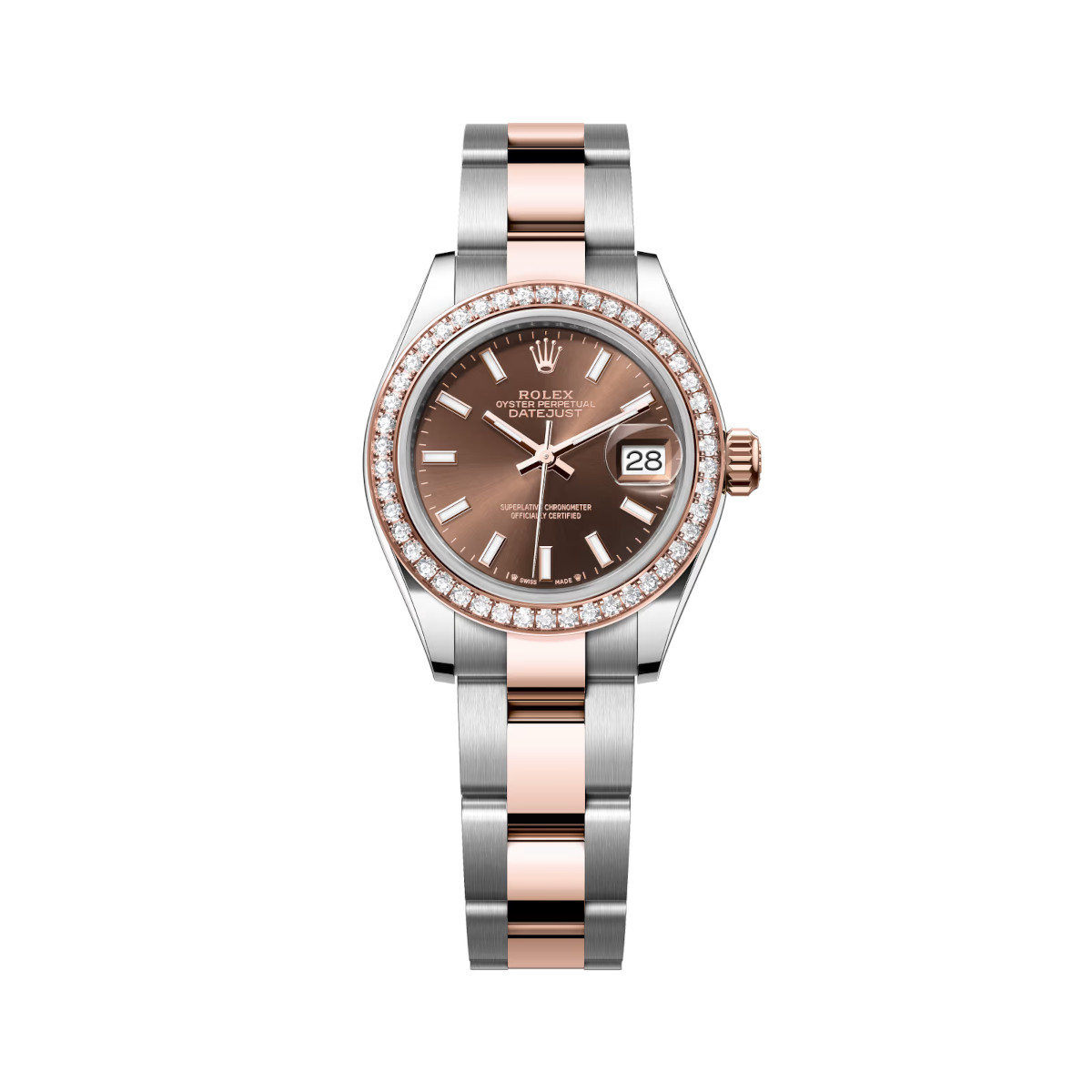 Rolex-Lady-Datejust-279381RBR-0018-Chocolate-Dial-Oyster-Bracelet.jpg Rolex Lady-Datejust 279381RBR-0018 Chocolate Dial Oyster Bracelet - Image 1