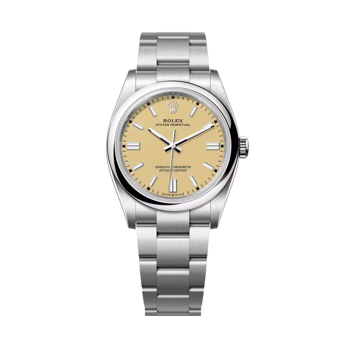 Rolex-Oyster-Perpetual-36-126000-0012-Beige-Dial-Oystersteel-Oyster-Bracelet.jpg Rolex Oyster Perpetual 36 126000-0012 Beige Dial Oystersteel Oyster Bracelet - Image 1