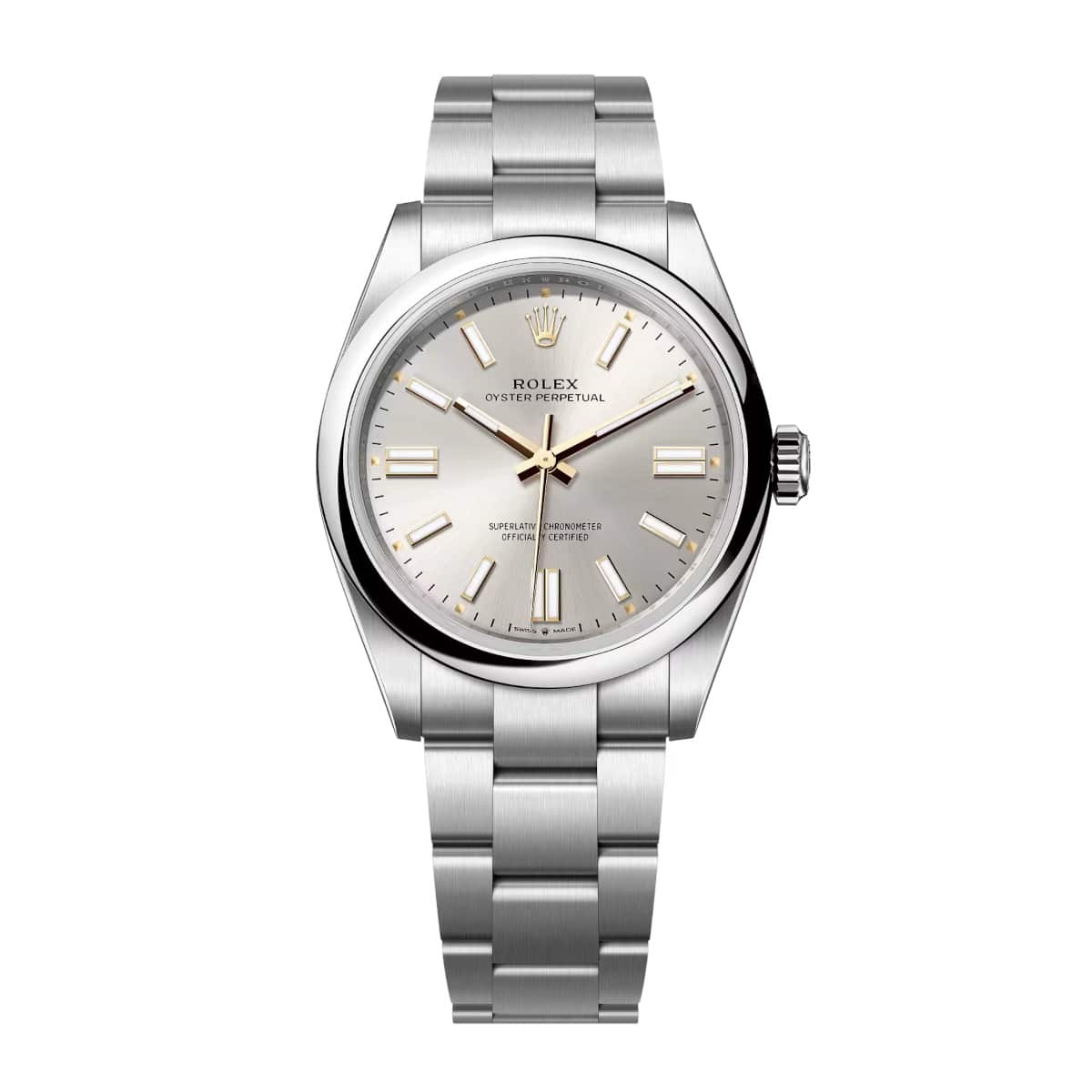 Rolex-Oyster-Perpetual-41-134300-0001-Silver-Dial-Oystersteel-Oyster-Bracelet.jpg Rolex Oyster Perpetual 41 134300-0001 Silver Dial Oystersteel Oyster Bracelet - Image 1
