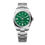 Rolex Oyster Perpetual 41 134300-0004 Green Dial Oystersteel Oyster Bracelet