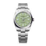 Rolex Oyster Perpetual 41 134300-0006 Pistachio Dial Oystersteel Oyster Bracelet