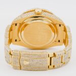 Rolex Sky-Dweller 326938 42mm Arabic Champagne Dial Iced Out Mens Watch - Image 6