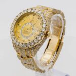 Rolex Sky-Dweller 326938 42mm Arabic Champagne Dial Iced Out Mens Watch - Image 4