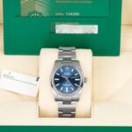 Rolex 124200-0003 Oyster Perpetual 34mm Blue Dial Oyster Stainless Steel Bracelet - Image 2