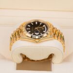 Rolex 228238-0004 Day-Date Black Baguette 40mm Yellow Gold Mens Watch - Image 2