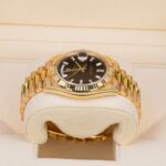 Rolex 228238-0004 Day-Date Black Baguette 40mm Yellow Gold Mens Watch - Image 3