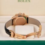 Rolex Daytona 116515LN-0004 Leather Strap Everose Gold Chocolate Dial Black Ceramic Bezel 40mm - Image 8