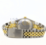 Rolex Date 34.5 mm Two-Tone 1512 Zephyr Bezel and Dial - Image 3